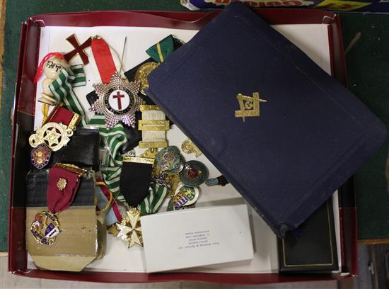 Masonic medals etc